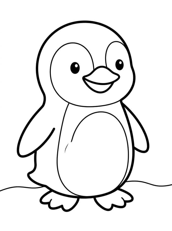 Penguin berdiri