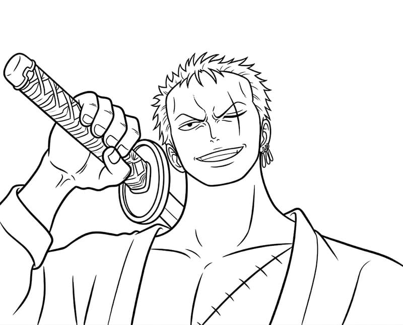 Potret Zoro gratis