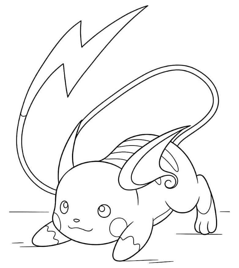 Raichu bersiap