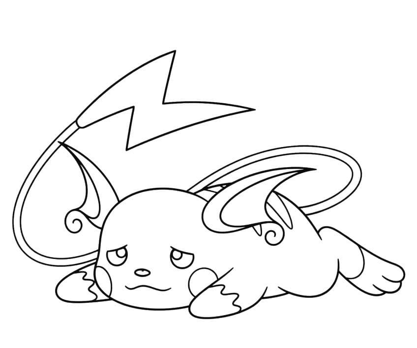 Raichu lelah