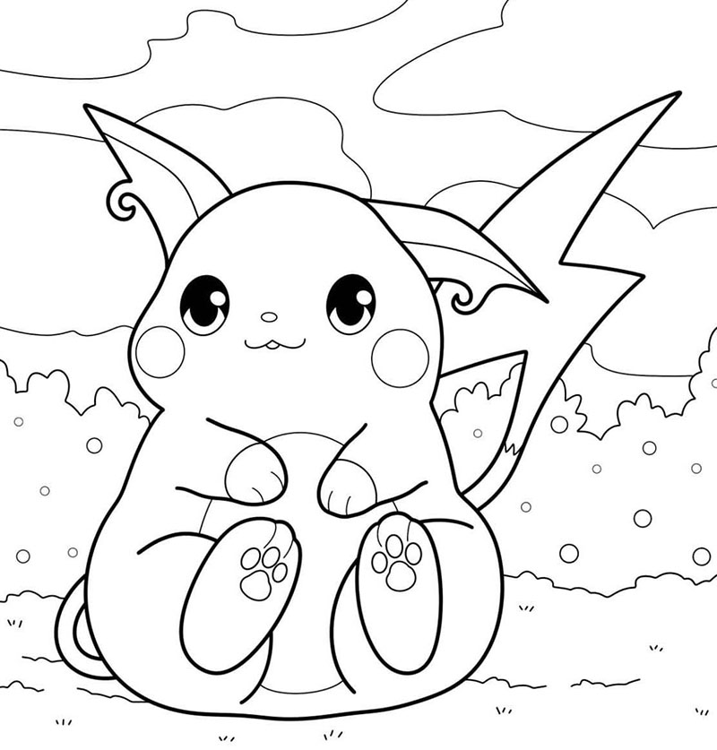 Raichu sangat imut