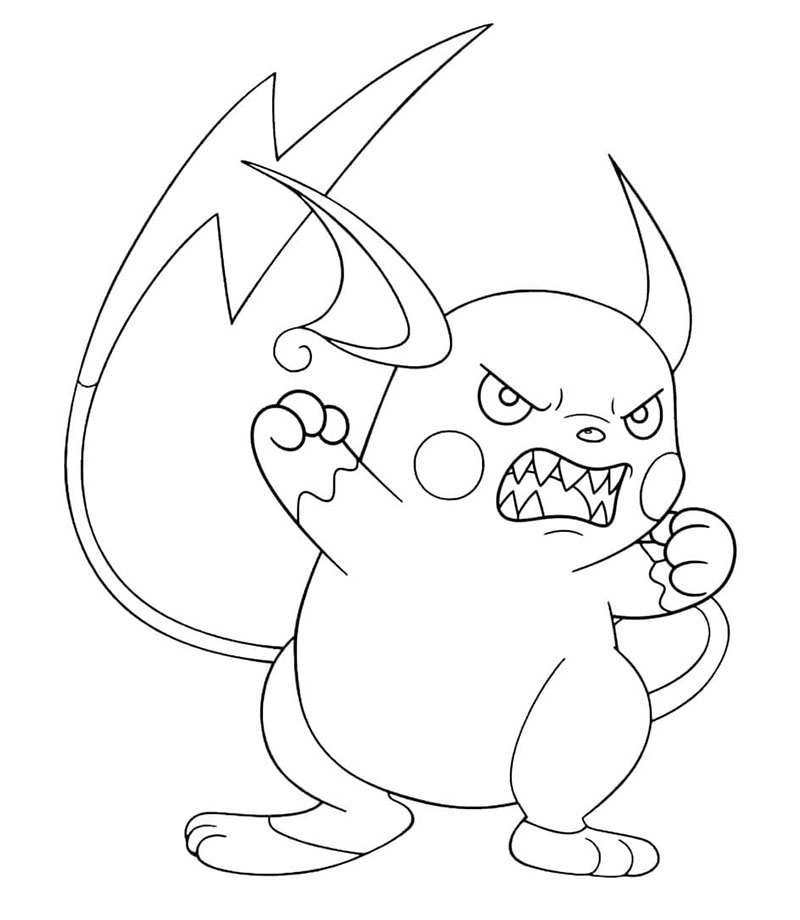 Raichu sangat marah
