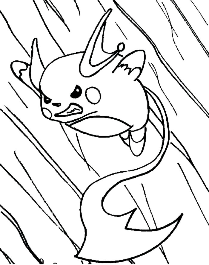 Raichu yang Marah