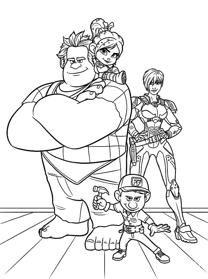 Ralph dan temannya