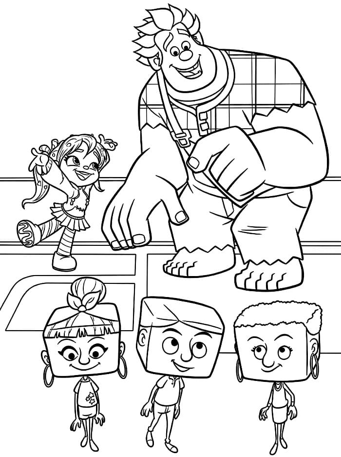 Ralph dan Vanellope di Internet