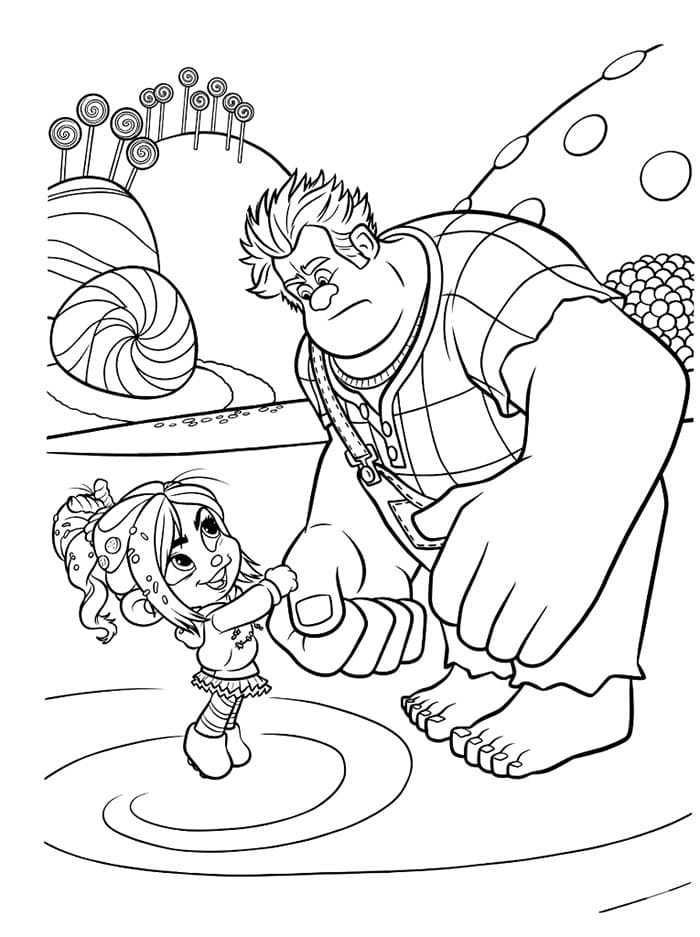 Ralph dan Vanellope
