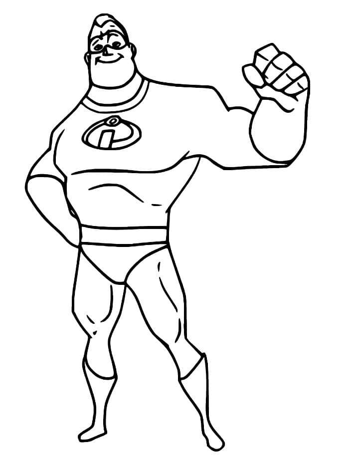Robert Parr dari Incredibles gratis