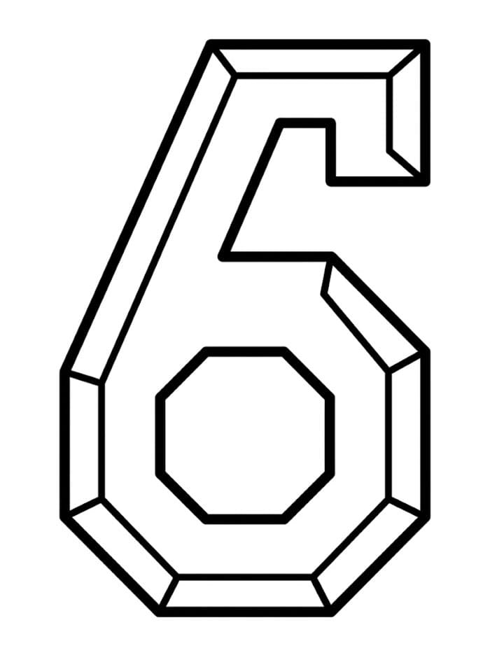 Robot Angka 6