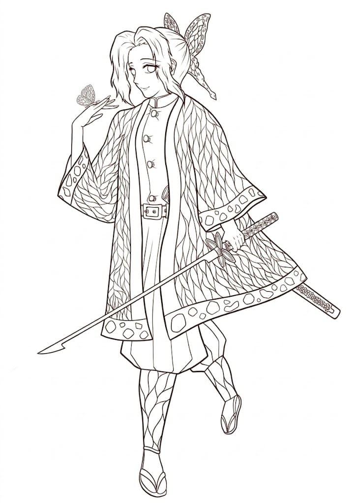Shinobu Demon Slayer gratis