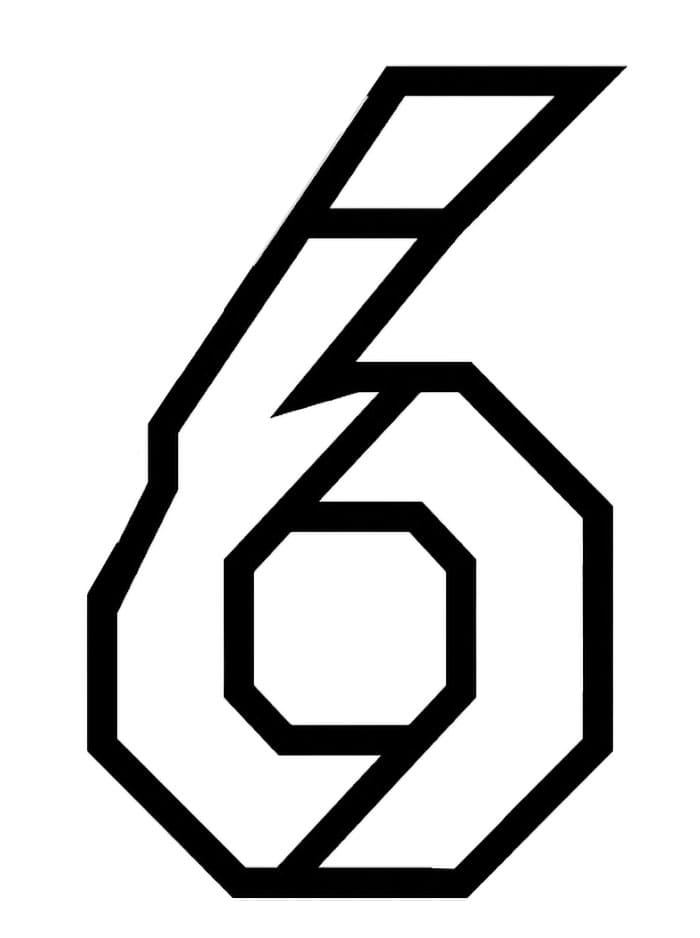 Siber Angka 6
