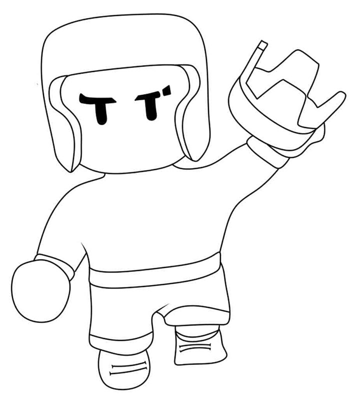 Stumble Guys Boxer Mike gratis
