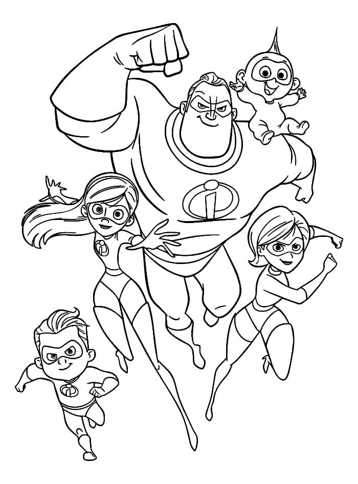 The Incredibles yang Dapat Dicetak