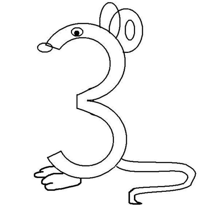 Tikus Angka 3