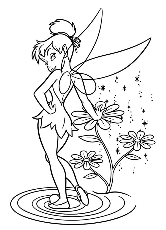 Tinkerbell dan Bunga