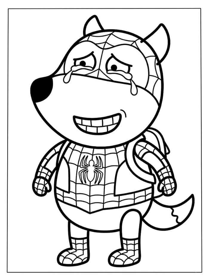 Wolfoo Spiderman