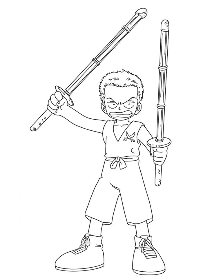 Zoro Anak Lucu