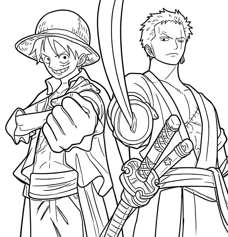 Zoro dan Luffy