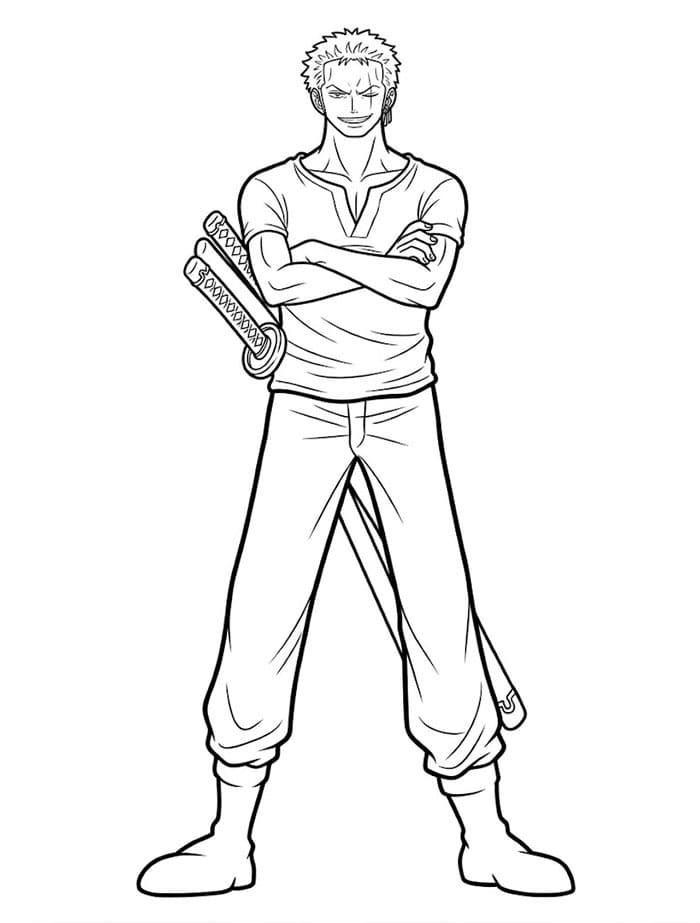 Zoro Keren Berdiri