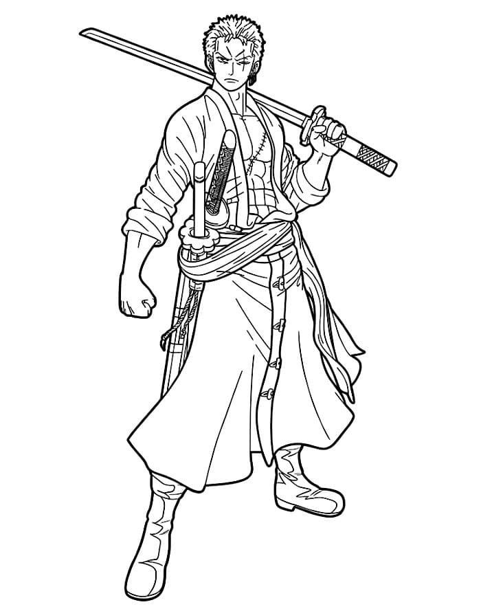 Zoro yang serius