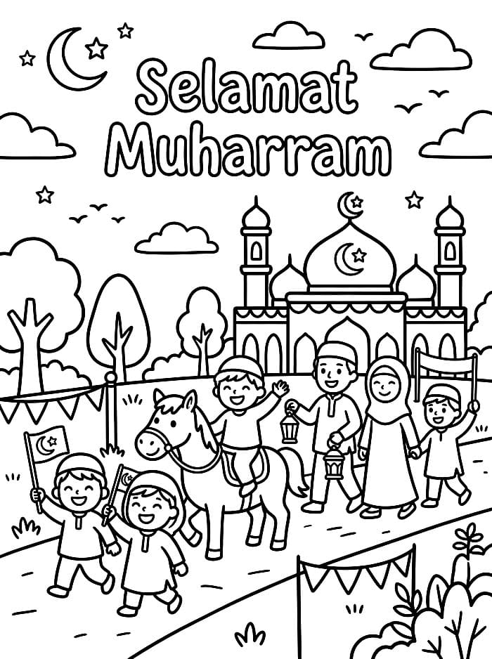 Anak-anak Merayakan Muharram