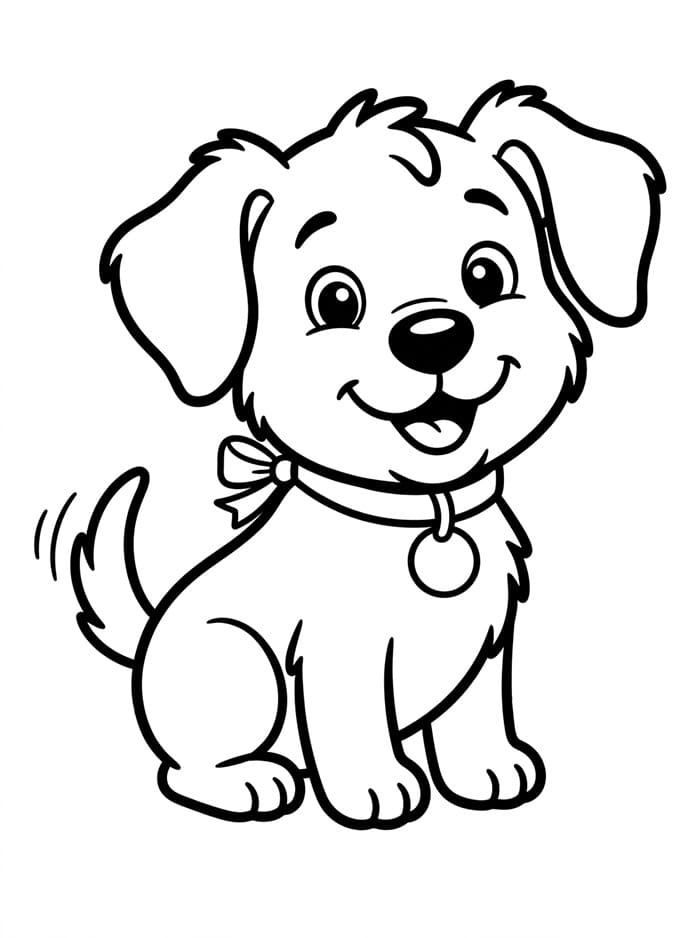 Anak Anjing Ceria