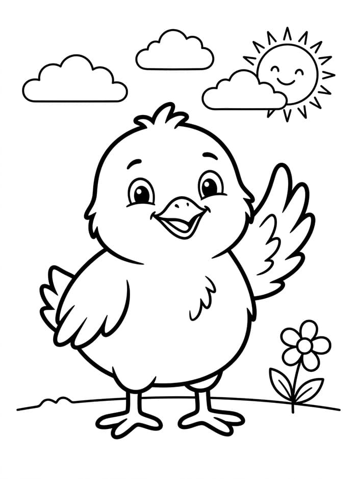 Anak Ayam Tersenyum