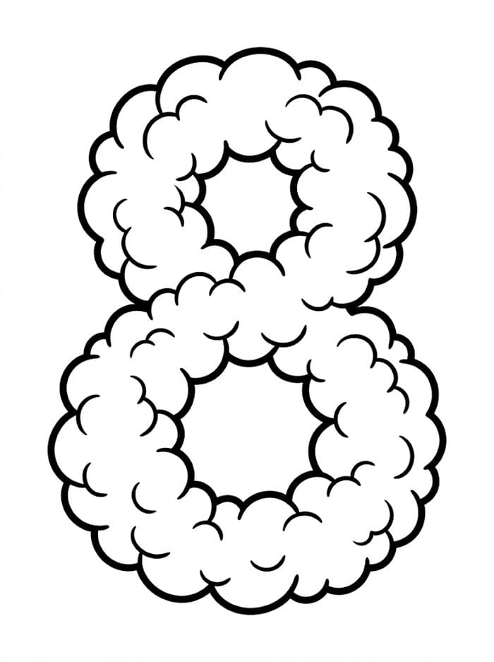 Angka 8 Awan