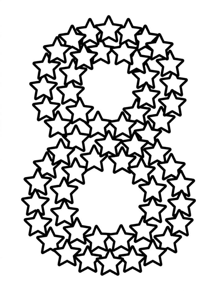 Angka 8 Bintang