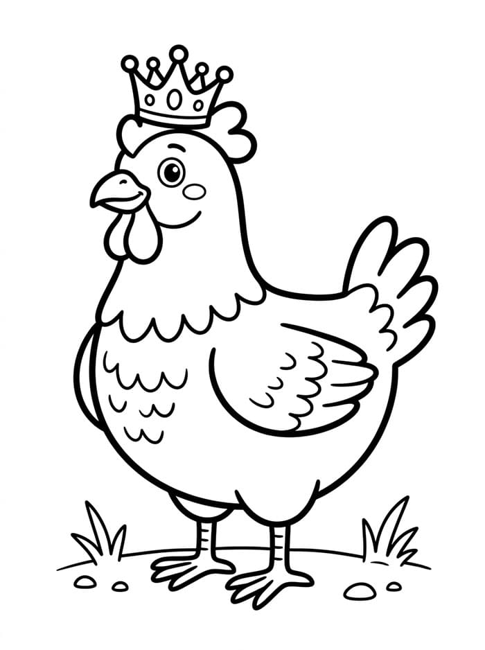 Ayam Betina Bermahkota