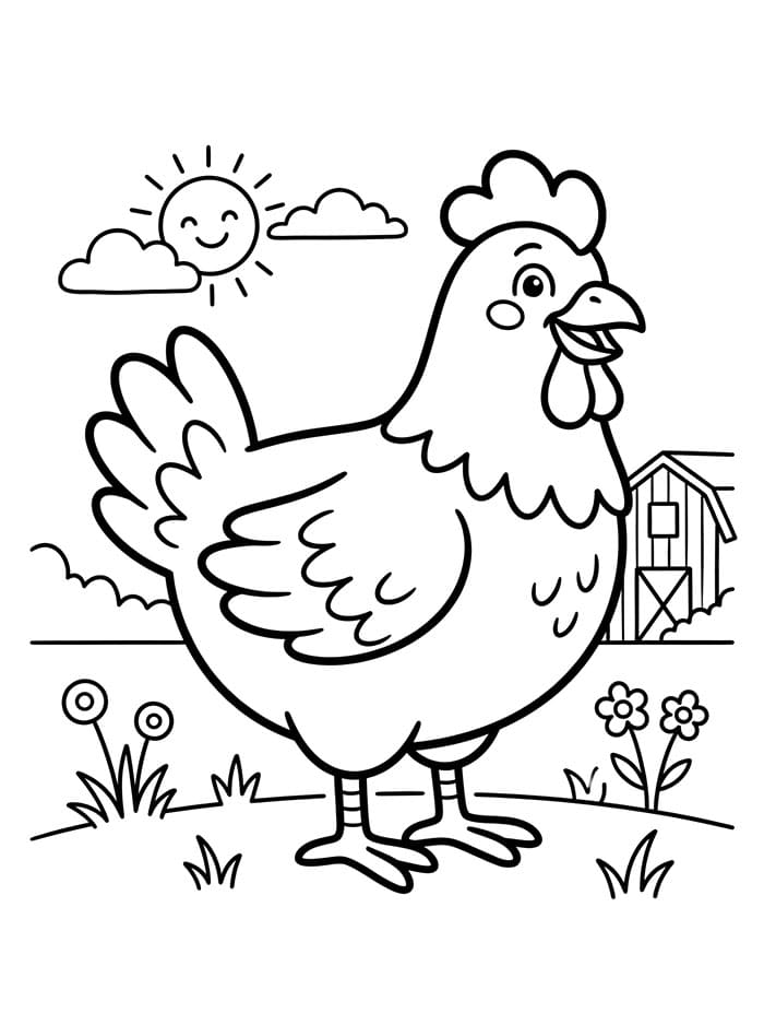 Ayam Betina Ceria
