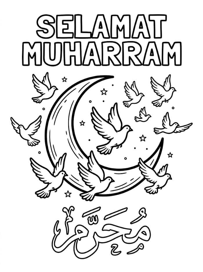 Burung Merpati di Sekitar Muharram