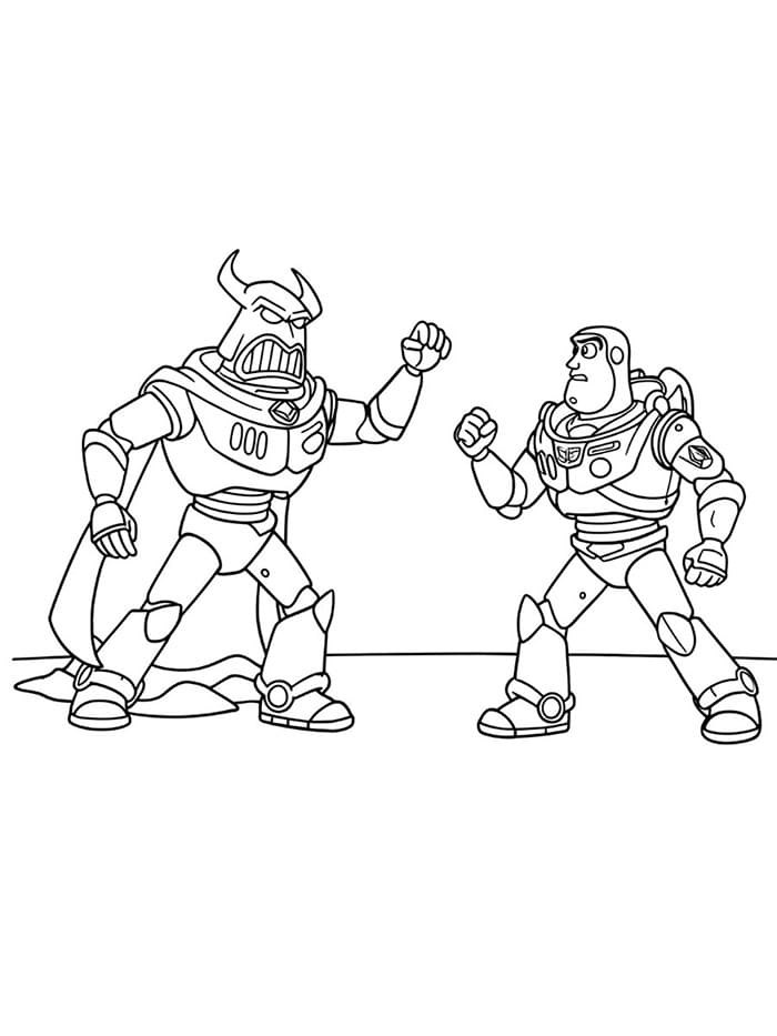 Buzz Lightyear vs. Zurg