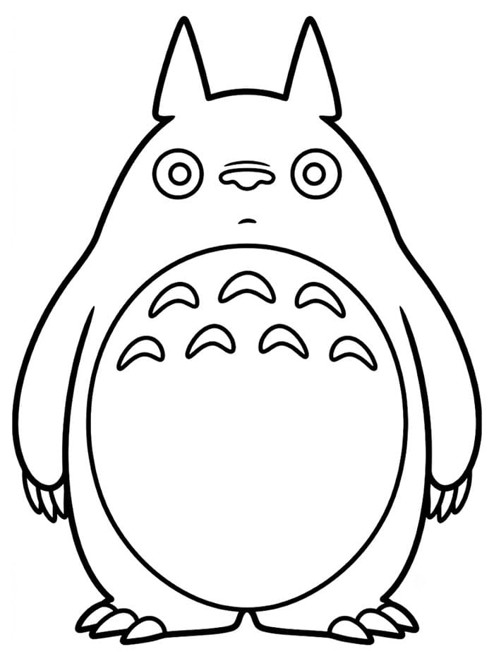 Cetak Totoro gratis