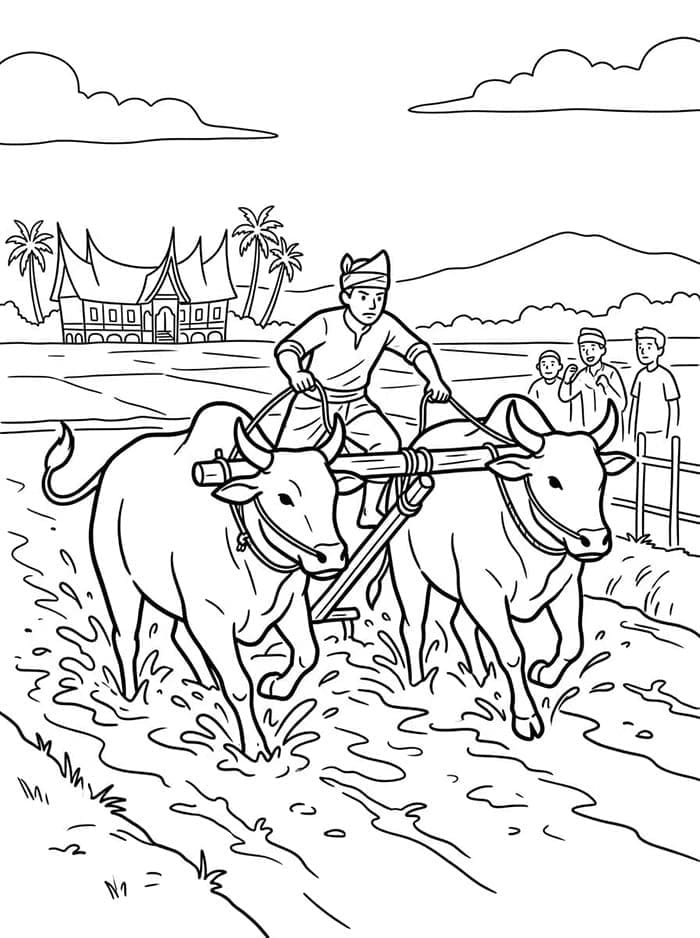 Cetakan Pacu Jawi