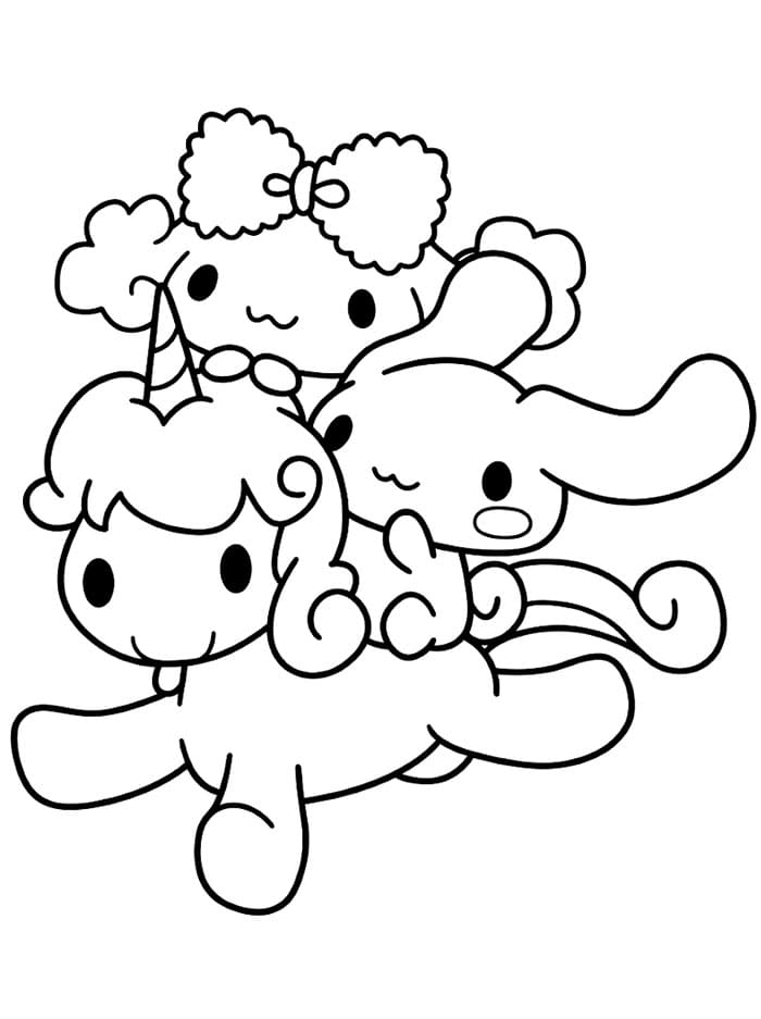 Cinnamoroll dan Unicorn