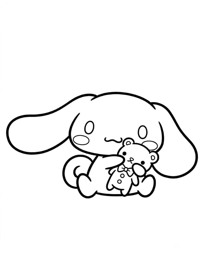Cinnamoroll duduk