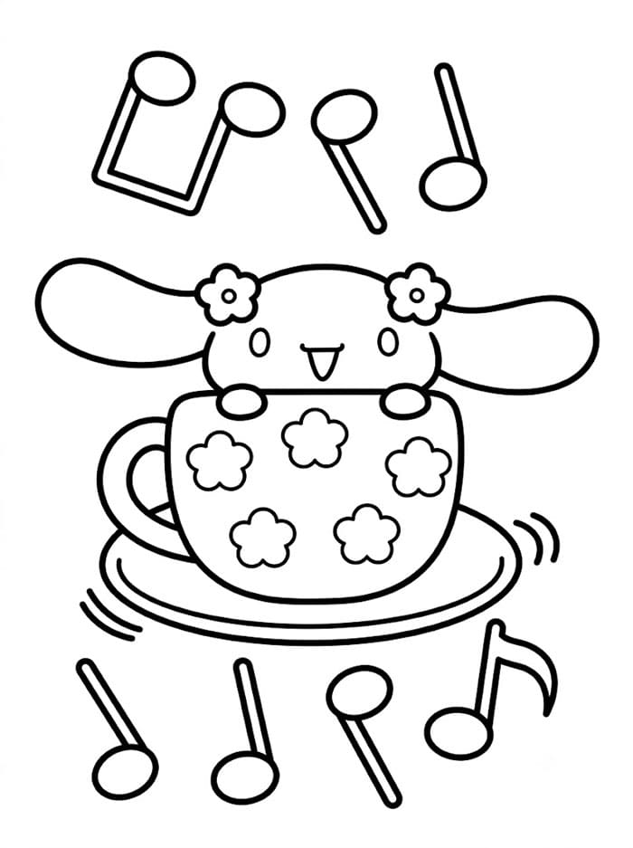Cinnamoroll yang menggemaskan
