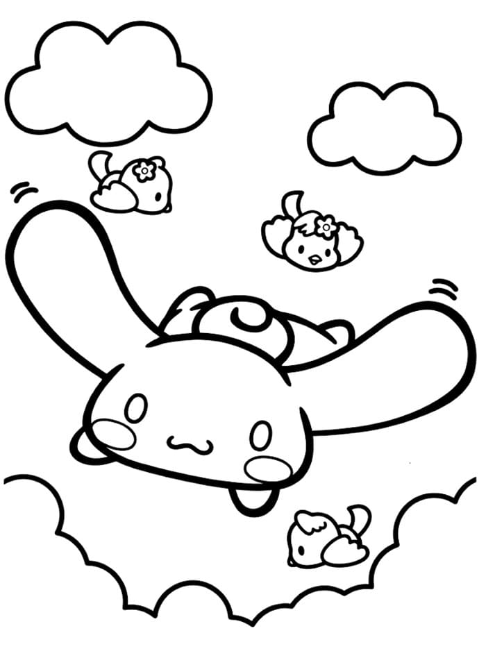 Gambar Cinnamoroll yang dapat dicetak