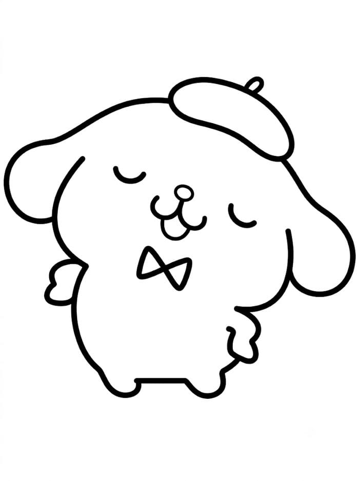 Gambar Pompompurin Bahagia