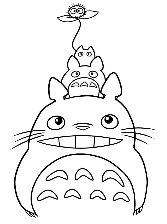 Gambar Totoro gratis