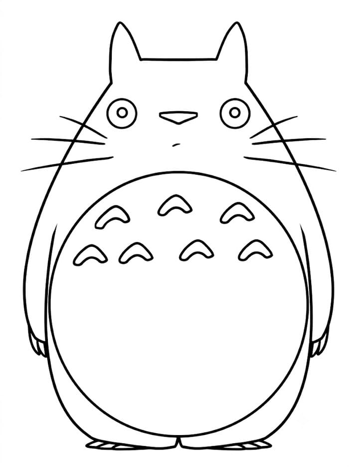 Garis luar Totoro