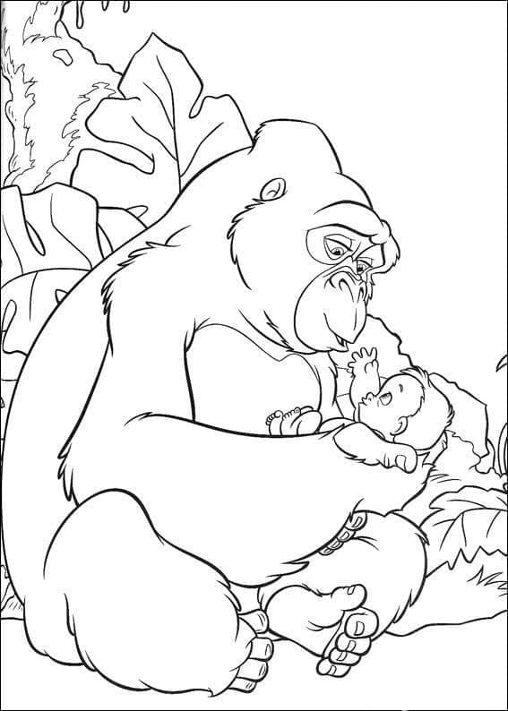 Kala dan Bayi Tarzan