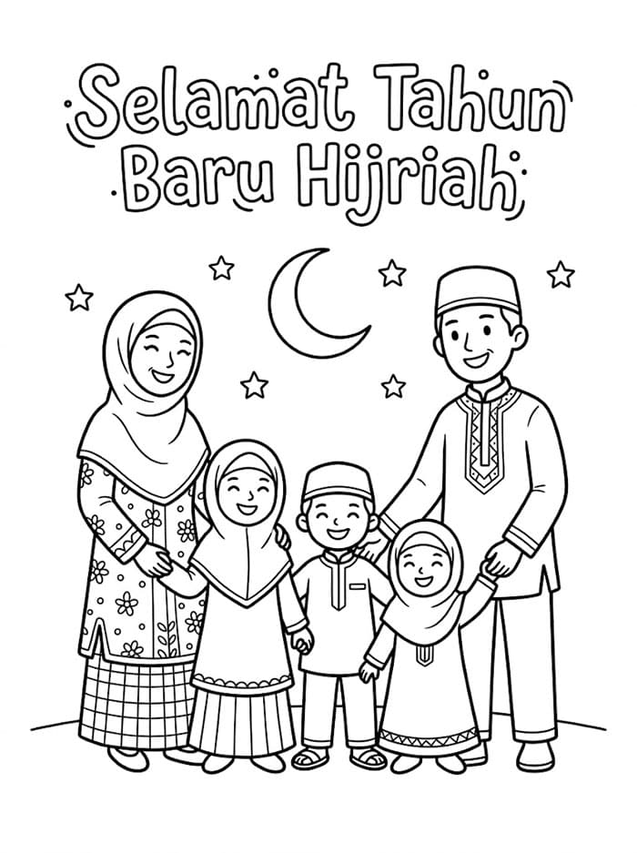 Keluarga Tahun Baru Hijriah