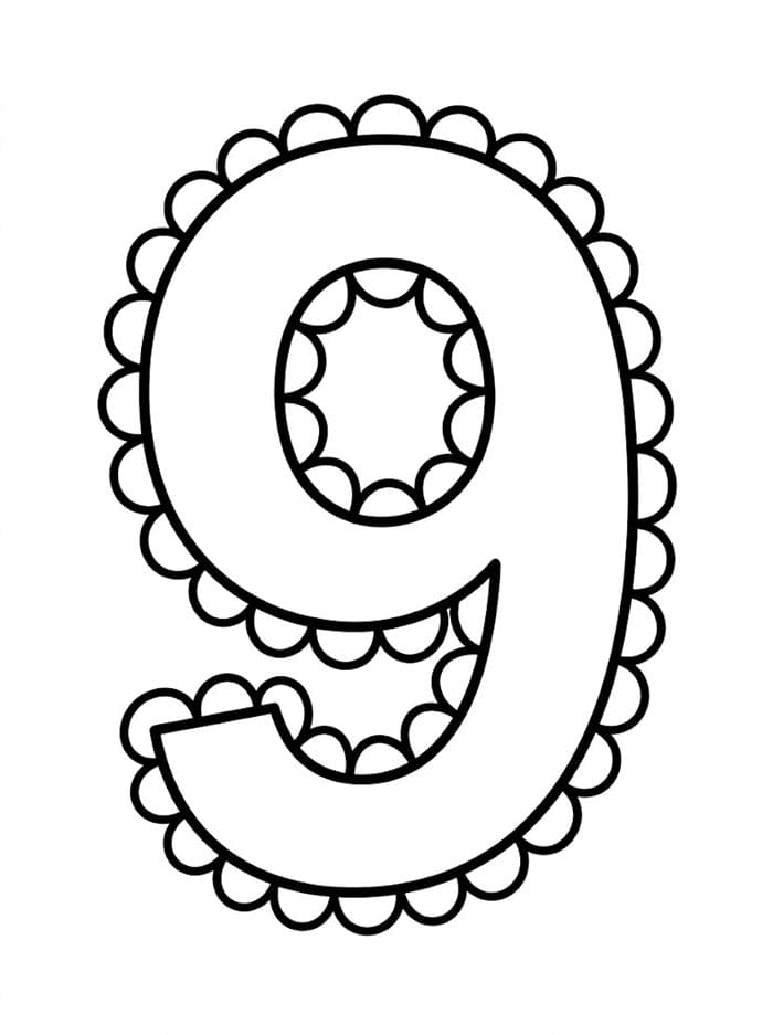 Kerang Angka 9