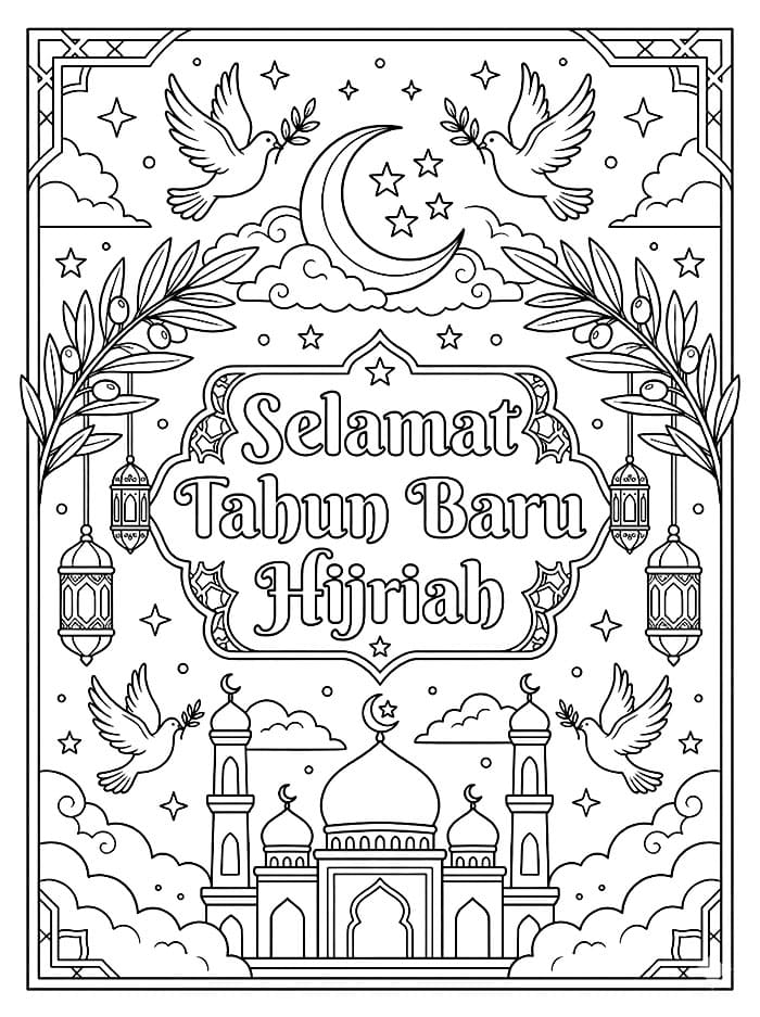Koleksi Sukacita Tahun Baru Hijriah