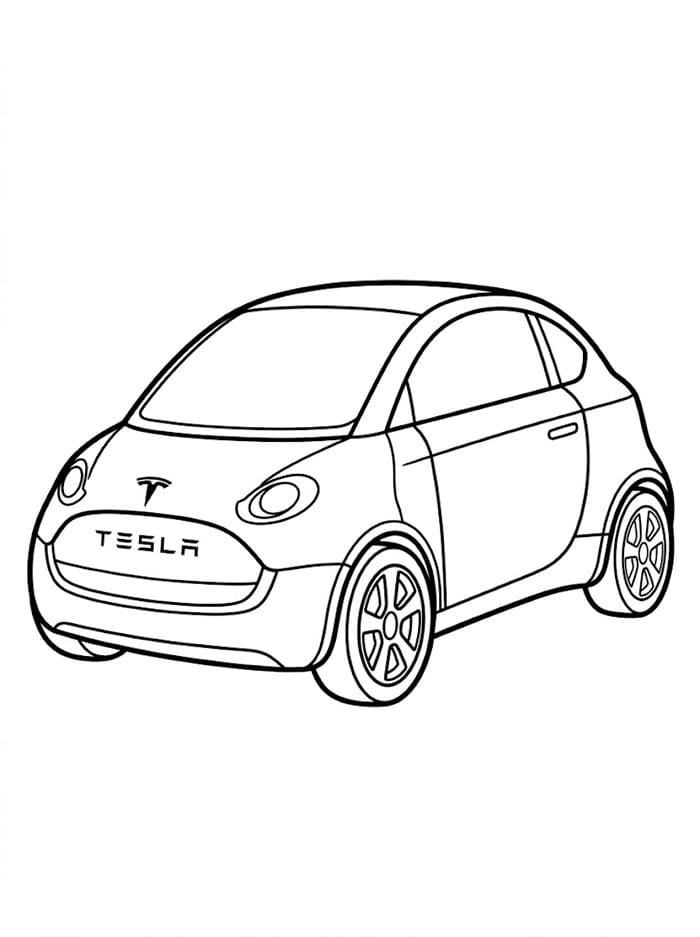 Konsep mini Tesla