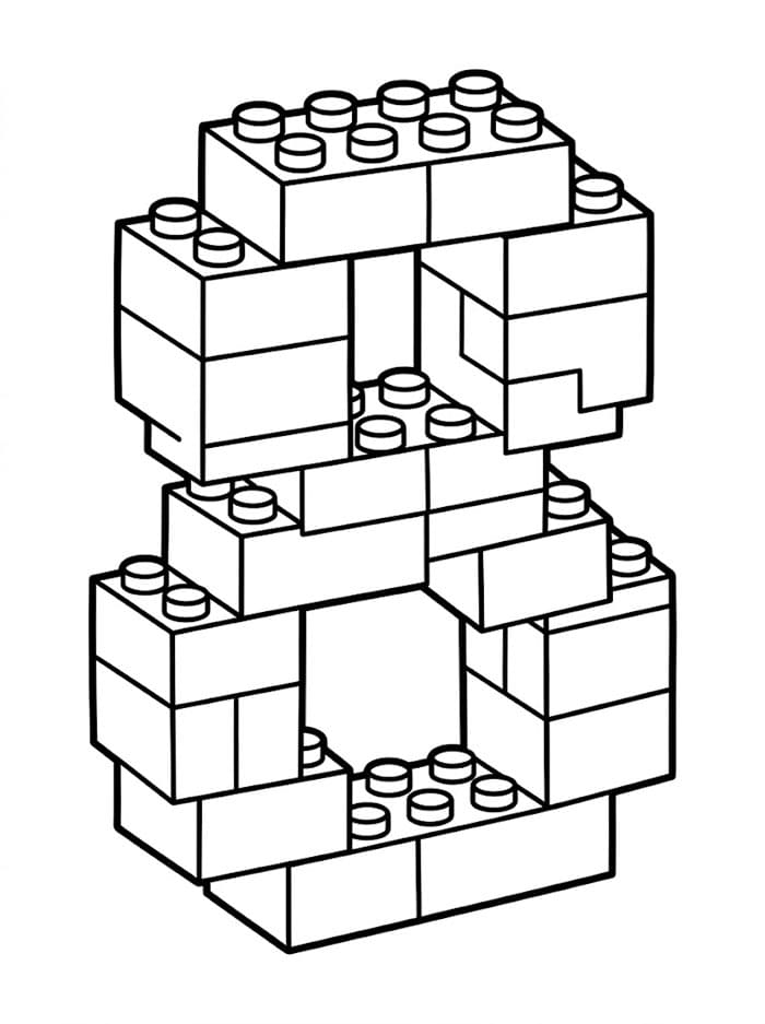 LEGO Angka 8
