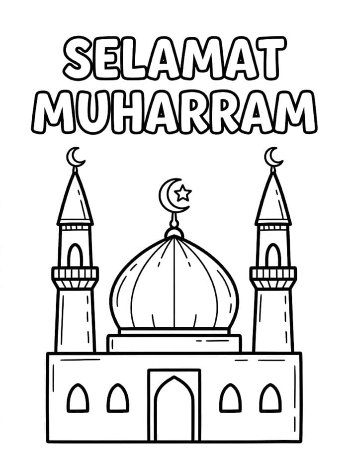 Masjid dengan Kubah Muharram