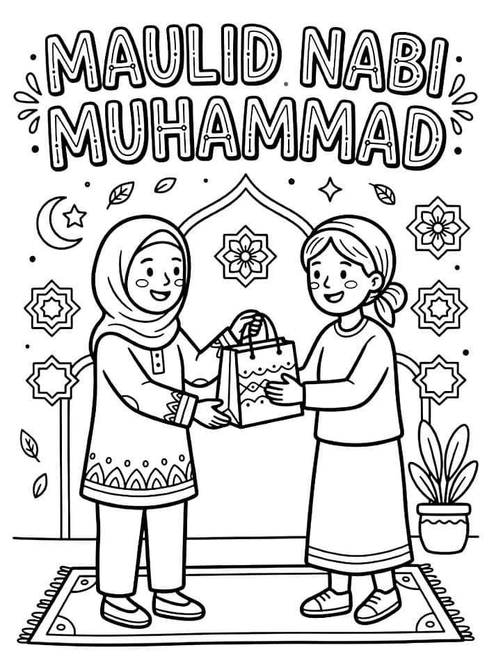 Maulid Nabi Muhammad Bersedekah