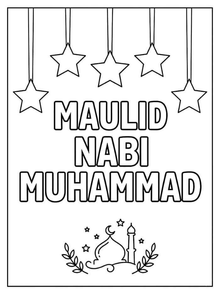Maulid Nabi Muhammad dan Bintang Gantung